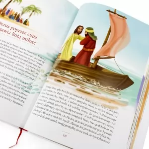 biblia dla dzieci w obrazkach na pamiątkę komunii